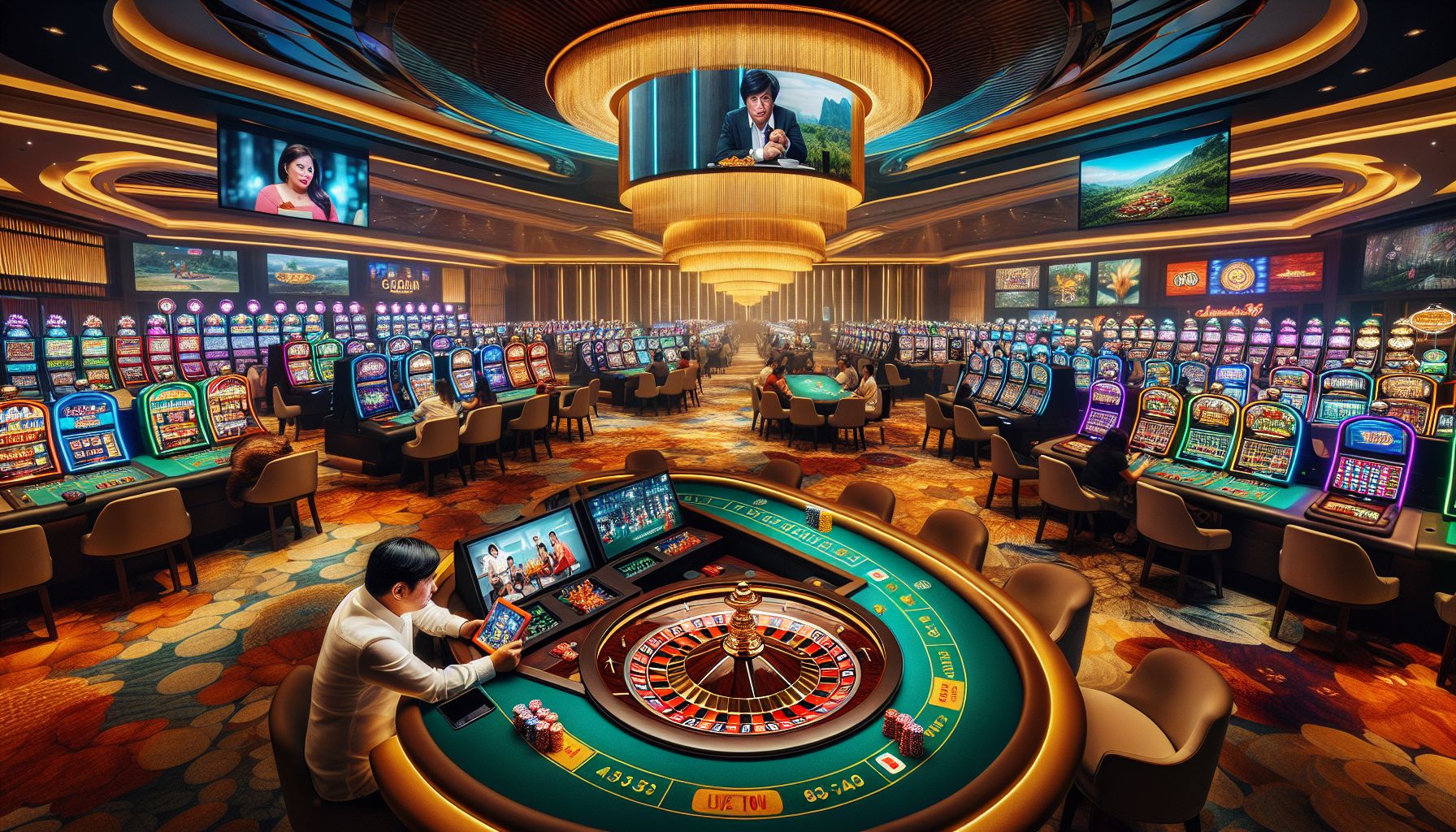 Collection of popular 618jili casino games including slots and live dealer tables