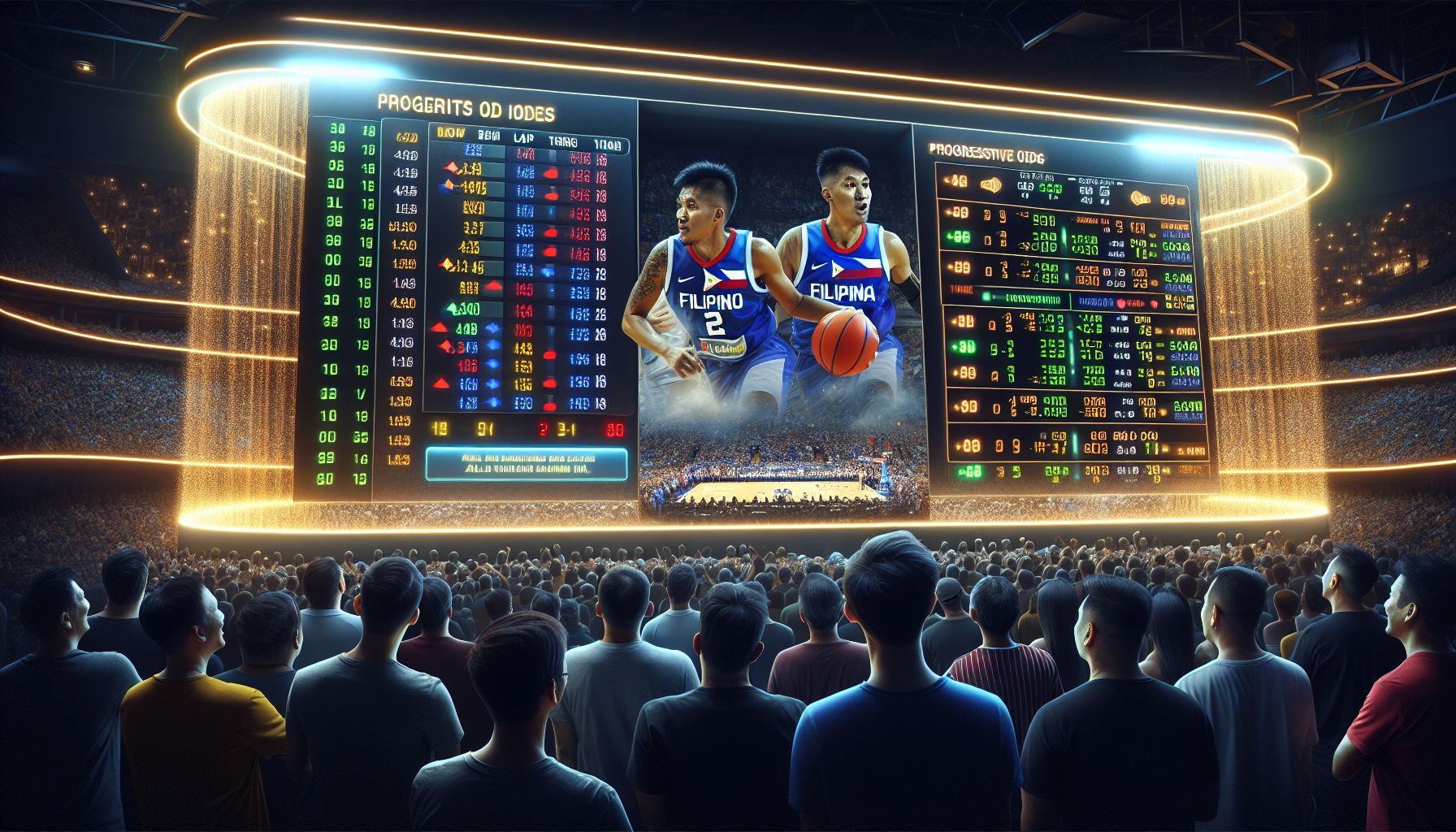 Live sports betting interface showing basketball game with real-time odds